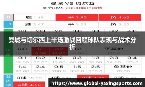 曼城与切尔西上半场激战回顾球队表现与战术分析